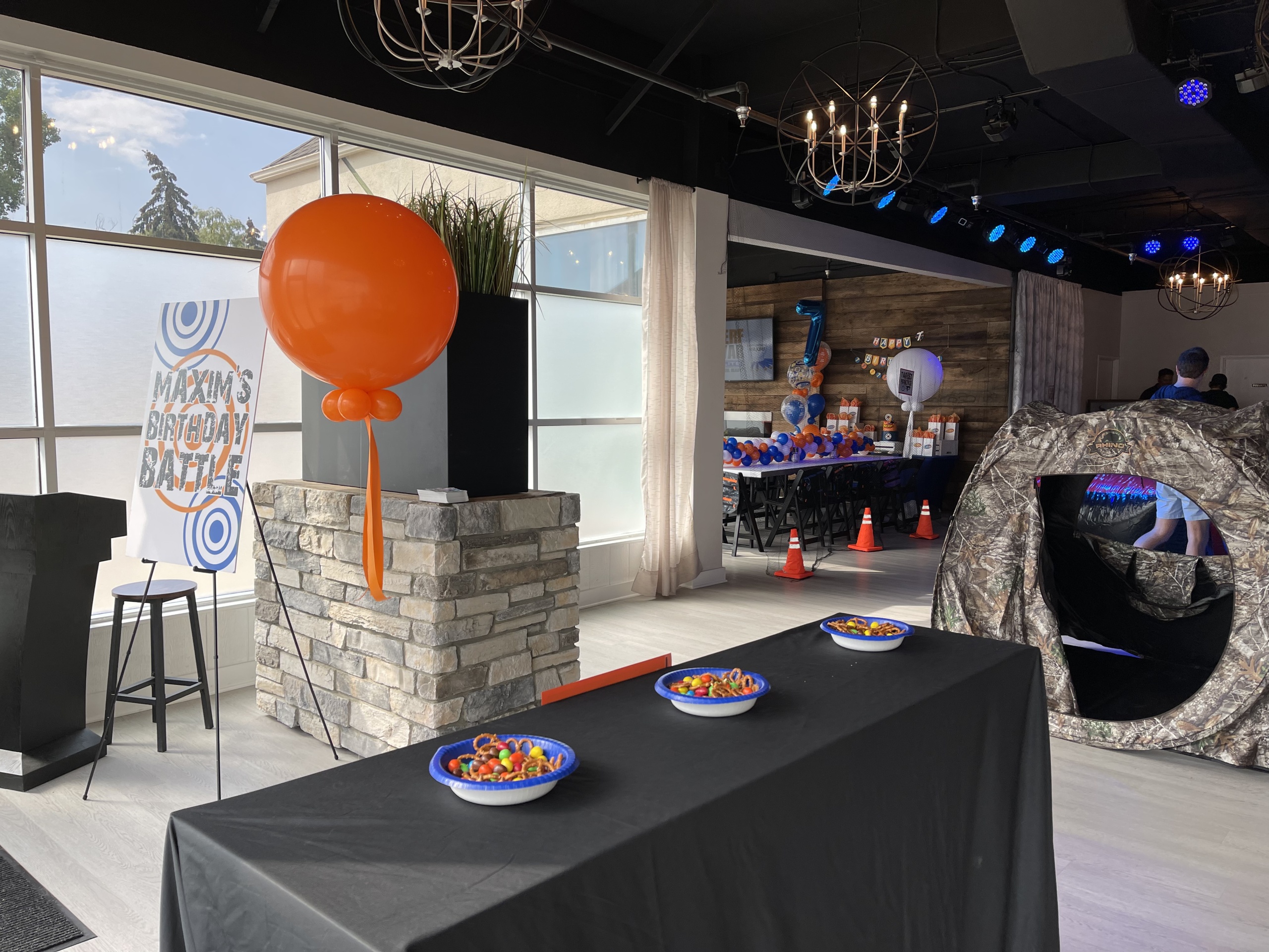 custom table layout for a small event venue in auburn hills mi